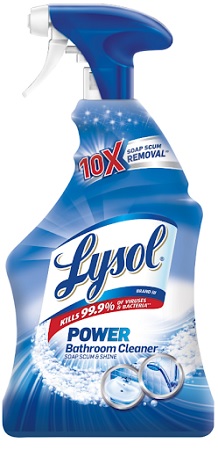 LYSOL SPRAY POWER BATHROOM CLEANER 22OZ