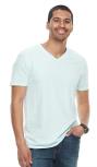 T-SHIRT WHITE V-NECK WRAP 3X 12CT