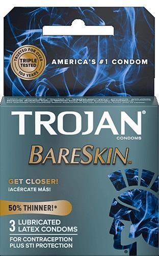 TROJAN BARESKIN 3PK