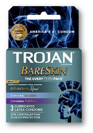 TROJAN BARESKIN EVERYTHIN PACK 3PK