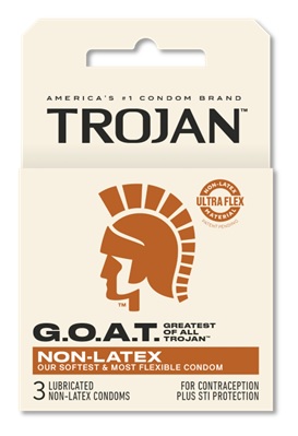 TROJAN G.O.A.T. NON-LATEX 3PK**AVAILABLE 2/25/2026**