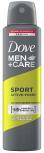 DOVE MEN+CARE DEODORANT SPRAY 150MLSPORT
