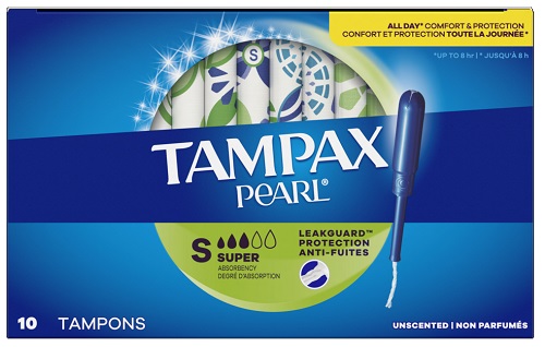 TAMPAX PEARL SUPER - 10CT**AVAILABLE BY SPECIAL ORDER ONLY, ALLOW 14 DAYS LEADTIME