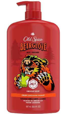 OLD SPICE BODY WASH MEN BEARGLOVE 33.4OZ**AVAILABLE BY SPECIAL ORDER AND EMAIL ONLY, ALLOW 14 DAYS LEADTIME
