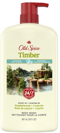 OLD SPICE BODY WASH TIMBER 30OZ**AVAILABLE BY SPECIAL ORDER AND EMAIL ONLY, ALLOW 14 DAYS LEADTIME