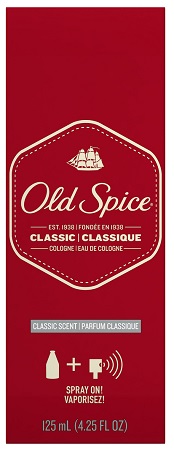 OLD SPICE CLASSIC SCENT MEN'S COLOGNE 4.25OZ**AVAILABLE BY SPECIAL ORDER AND EMAIL ONLY, ALLOW 21 DAYS LEADTIME