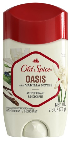 OLD SPICE ANTIPERSPIRANT OASIS VANILLA 2.6OZ**AVAILABLE BY SPECIAL ORDER AND EMAIL ONLY, ALLOW 21 DAYS LEADTIME