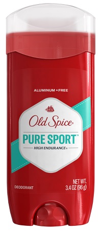 OLD SPICE SPORT ALUMINUM FREE 3.4OZ**AVAILABLE BY SPECIAL ORDER AND EMAIL ONLY, ALLOW 21 DAYS LEADTIME