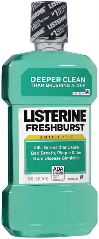 LISTERINE 500ML FRESH BURST**AVAILABLE BY SPECIAL ORDER AND EMAIL ONLY, ALLOW 21 DAYS LEADTIME**