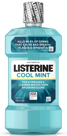 LISTERINE 250ML/8.45OZ COOL MINT