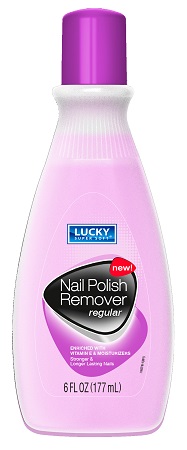 LUCKY NAIL POLISH REMOVER REGULAR 6OZ