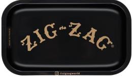 ZIG ZAG SMALL ROLLING TRAY BLACK