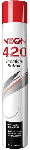 BUTANE NEON 420 PREMIUM 420ML (14.2OZ)