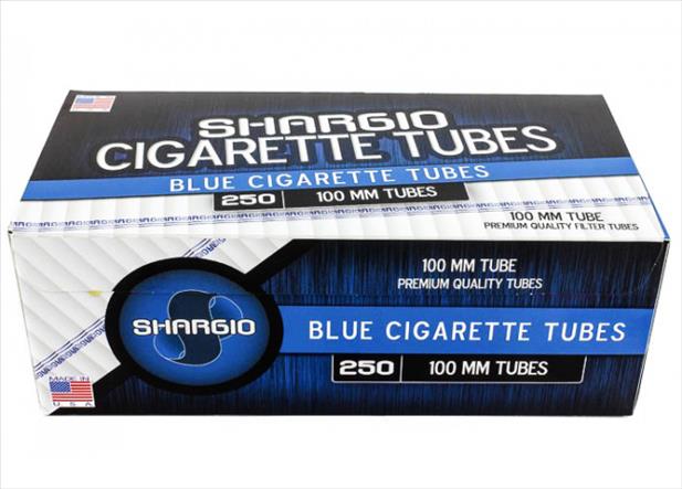 SHARGIO TUBE  100'S BLUE  250CT