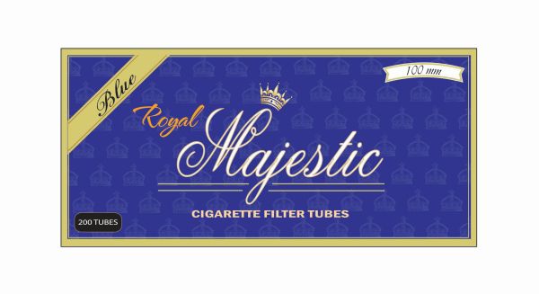 ROYAL MAJESTIC 100'S BLUE TUBE