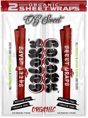 COLORS SHEET WRAPS OG SWEET**$1.00 PER BOX NET PRICING PROMO**