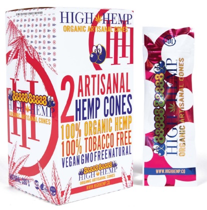 HIGH HEMP ORGANIC CONES 88888 88888**CONTAINS (NO TOBACCO) OR NICOTINE**