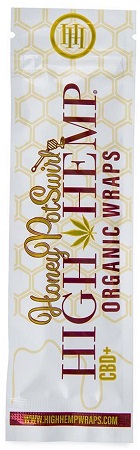 HIGH HEMP HONEY POT ORGANIC WRAPS**CONTAINS (NO TOBACCO) OR NICOTINE**