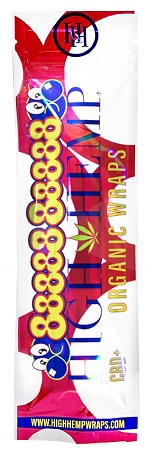 HIGH HEMP 88888 88888 (HUBBA BUBBA) ORGANIC WRAPS**CONTAINS (NO TOBACCO) OR NICOTINE**