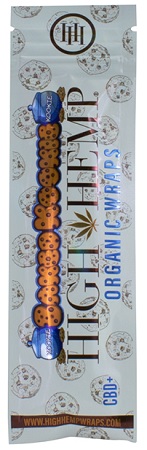 HIGH HEMP BAKED KOOKIES ORGANIC WRAPS**CONTAINS (NO TOBACCO) OR NICOTINE**
