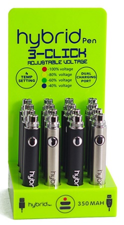 HYBRID PEN 350MAH ASST. DISPLAY