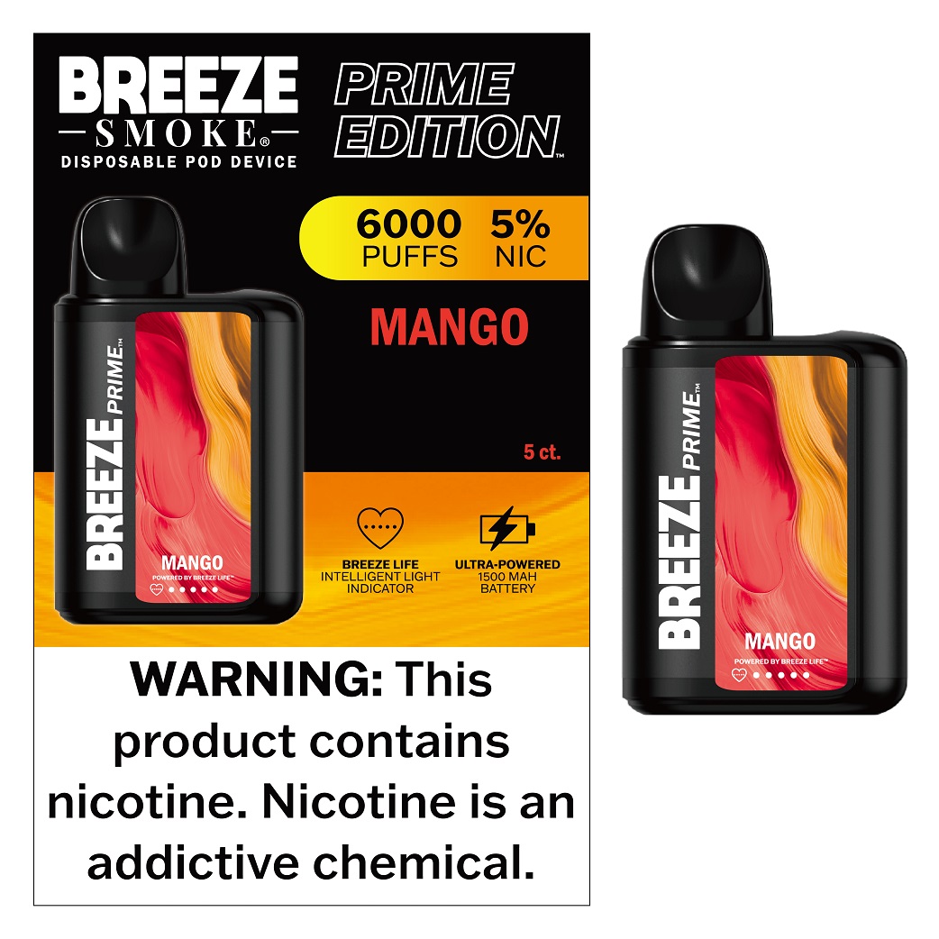BREEZE PRIME - MANGO   [MSRP:$24.99]**2 - 4 BOX LIMIT PER SKU (LIMIT BASED ON AVAILABILITY)**