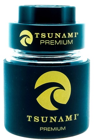 TSUNAMI DRY HERB GRINDER+ JAR (48MM) BLACK*FOR TOBACCO USE ONLY* **NO RETURNS**