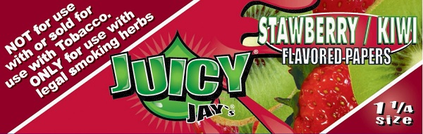 JUICY JAYS 1 1/4 STRAW/KIWI*ONLY FOR LEGAL HERBS*