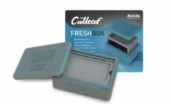 CUTLEAF FRESH BOX - CHARCOAL GREYCANNABIS HUMIDOR TO KEEP INSIDE FRESH + ROLLING TRAY