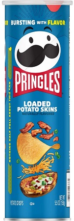 PRINGLES LG. LOADED POTATO SKINS 5.5OZ*$4.00 OFF PER CASE*