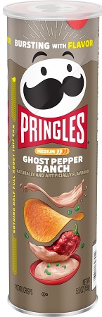 PRINGLES GHOST PEPPER RANCH 5.5OZ