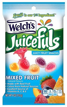 WELCH'S FRUIT SNACKS (4OZ) JUICEFULS MIXED FRUIT*$.72 OFF PER CASE *