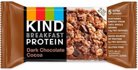 KIND BREAKFAST DARK CHOCOLATE COCOA PROTEIN-1.76OZ
