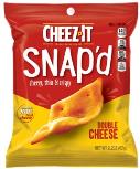 CHEEZ IT SNAP'D DOUBLE CHEESE 2.2OZ