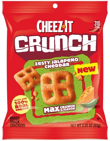 CHEEZ IT CRUNCH ZESTY JALAPENO CHEDDAR 2.25OZ