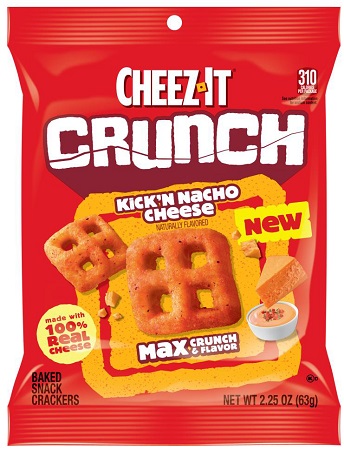 CHEEZ IT CRUNCH KICK'N NACHO CHEESE 2.25OZ