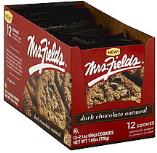 MRS.FIELDS DARK CHOC. OATMEAL 12CT2.1OZ