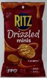 NABISCO BIG BAG RITZ DRIZZLED MINI CARAMEL- 4OZ**MANUFACTURER GUARANTEED SHELF LIFE IS 45 DAYS** - AVAILABLE 12/2025