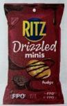 NABISCO BIG BAG RITZ DRIZZLED MINI FUDGE- 4OZ**MANUFACTURER GUARANTEED SHELF LIFE IS 45 DAYS** - AVAILABLE 12/2025