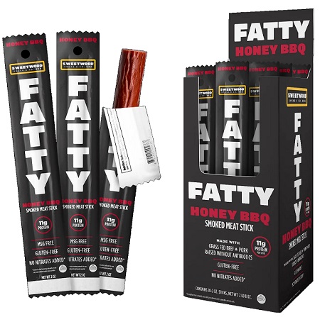 FATTY MEAT STICK HONEY BBQ (2OZ)