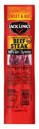 JACK LINK'S KIPPERED SWEET & HOT 1OZ