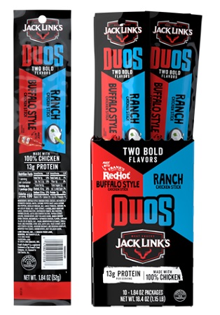 JACK LINK'S DUOS STICK BUFFALO RANCH 1.84oz