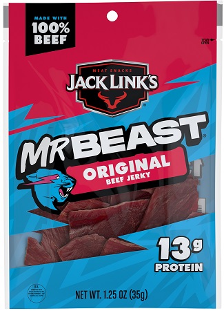 JACK LINK'S MR.BEAST 1.25OZ ORIGINAL