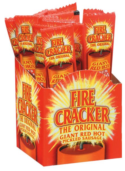 FIRECRACKER GIANT RED HOT PICKELD SAUSAGE 1.7OZ