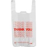 SHOPPING BAG (THANK YOU)WHITE 1/6