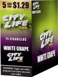 CITY LIFE CIG 5/1.29 WHITE GRAPE