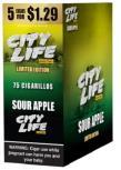 CITY LIFE CIG 5/1.29 SOUR APPLE**LIMITED EDITION AVAILABLE WHILE INVENTORY LASTS**