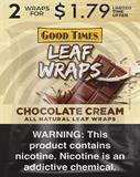 GOOD TIMES LEAF WRAP 2/1.79 CHOC.CREAM