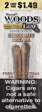 GOOD TIMES  SWEET WOODS CHOCOLATE CREAM 2/1.49 NAT.LEAF