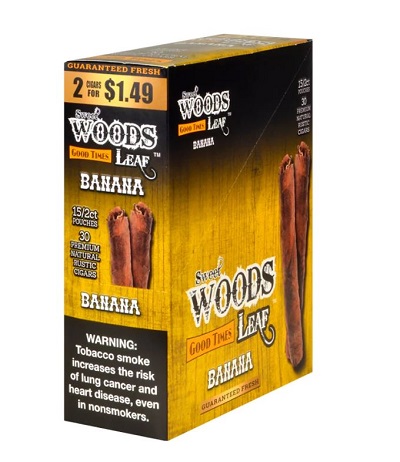 GOOD TIMES SWEET WOODS BANANA 2/1.49 NAT.LEAF